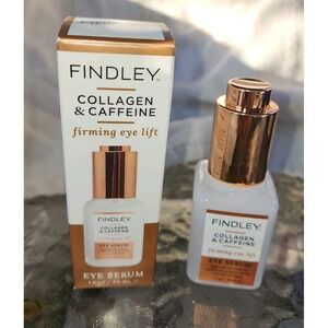 FINDLEY Collagen & Caffeine Firming Eye Lift 1 Oz Serum Younger Firmer